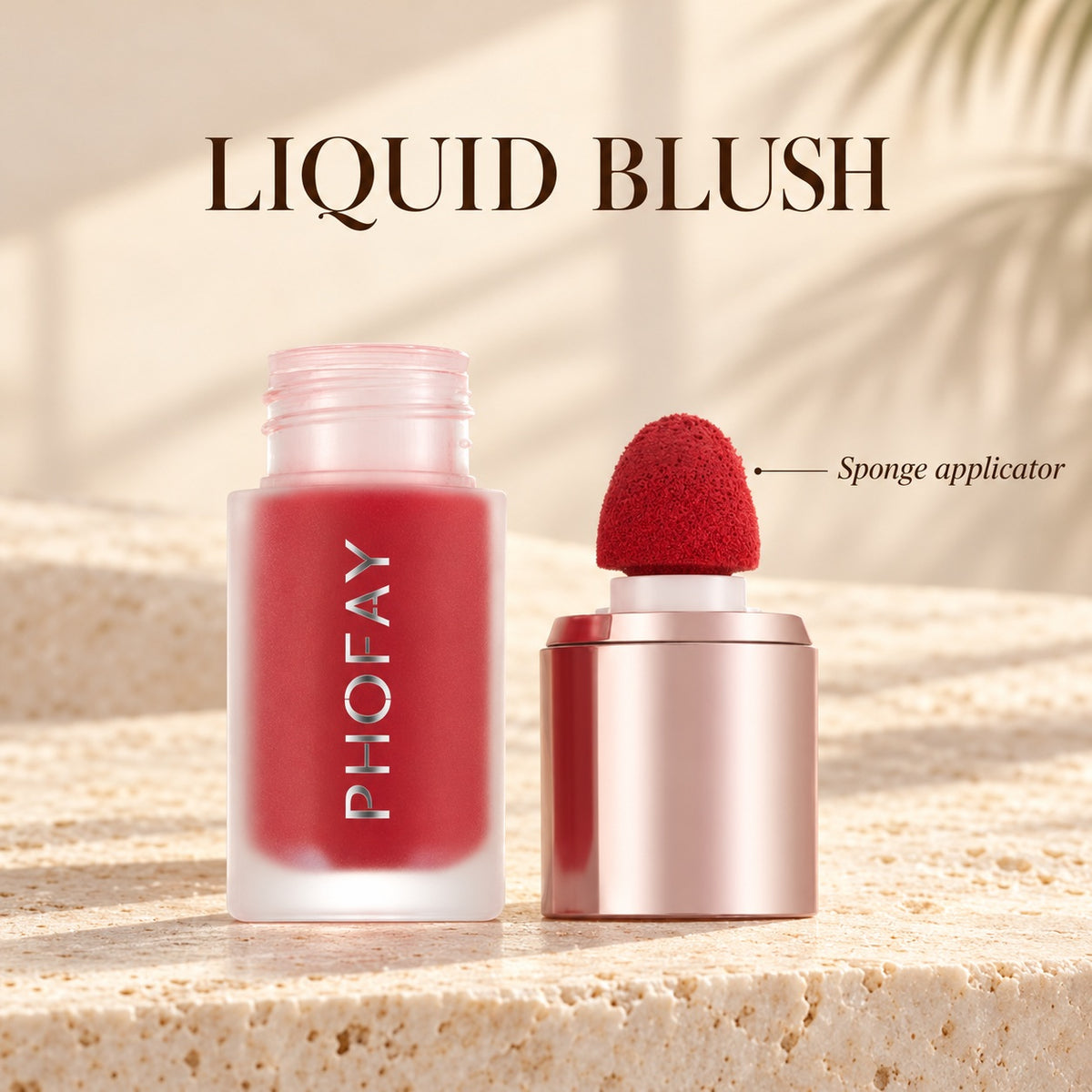 PHOFAY Mousse Liquid Blush sponge applicator