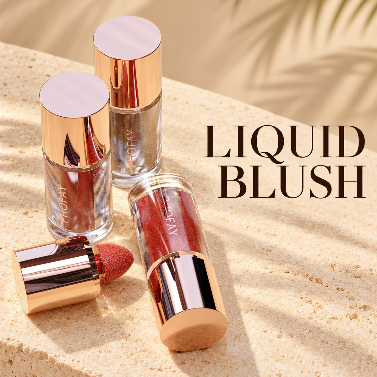 PHOFAY Mousse Liquid Blush in six shades