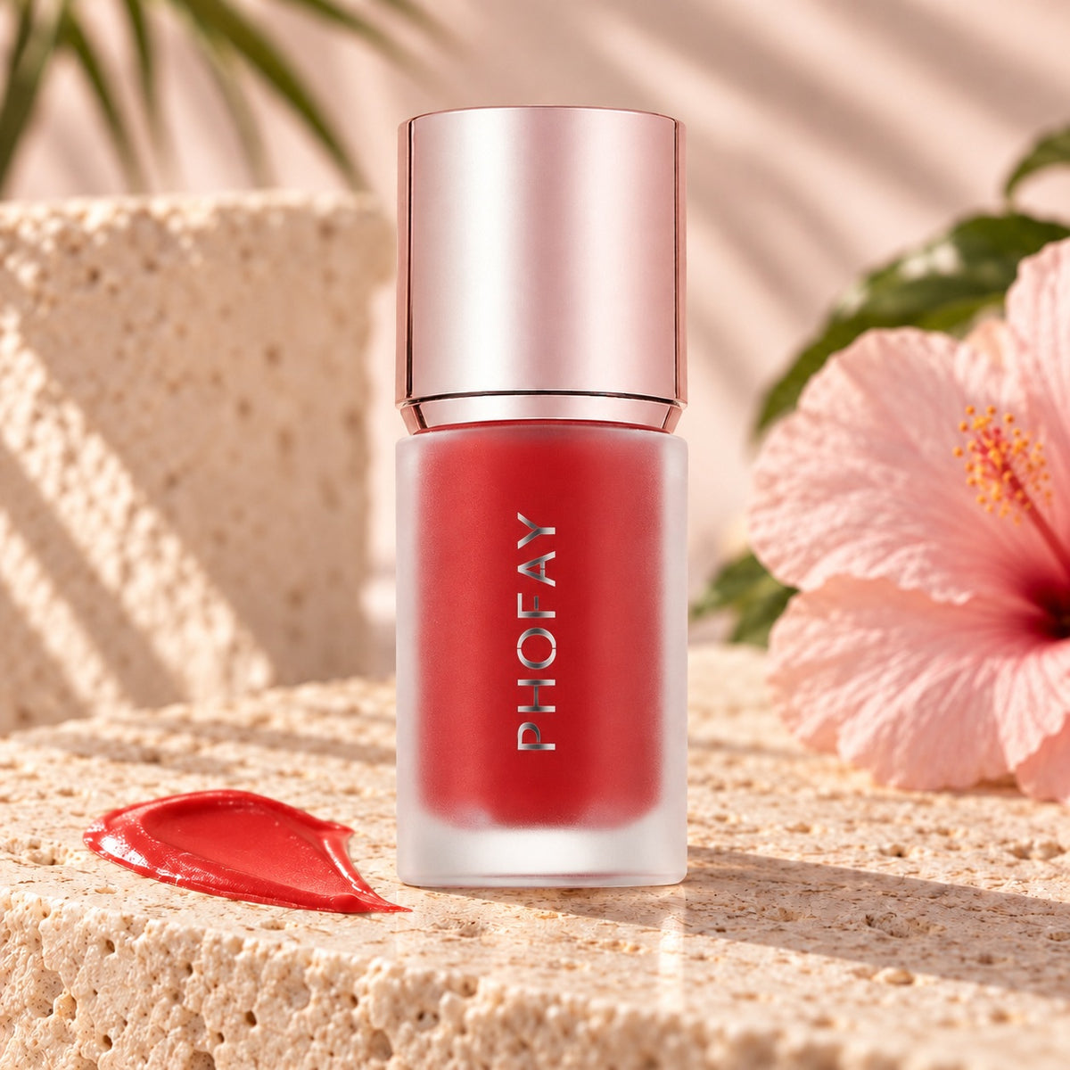 PHOFAY Mousse Liquid Blush in Coral