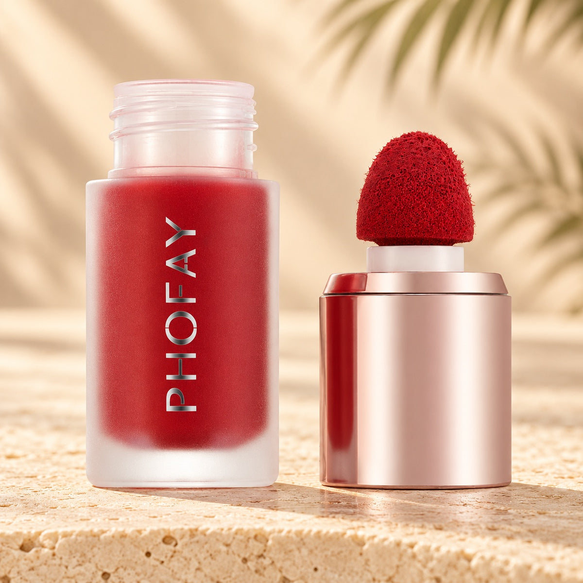 PHOFAY Mousse Liquid Blush close-up detail