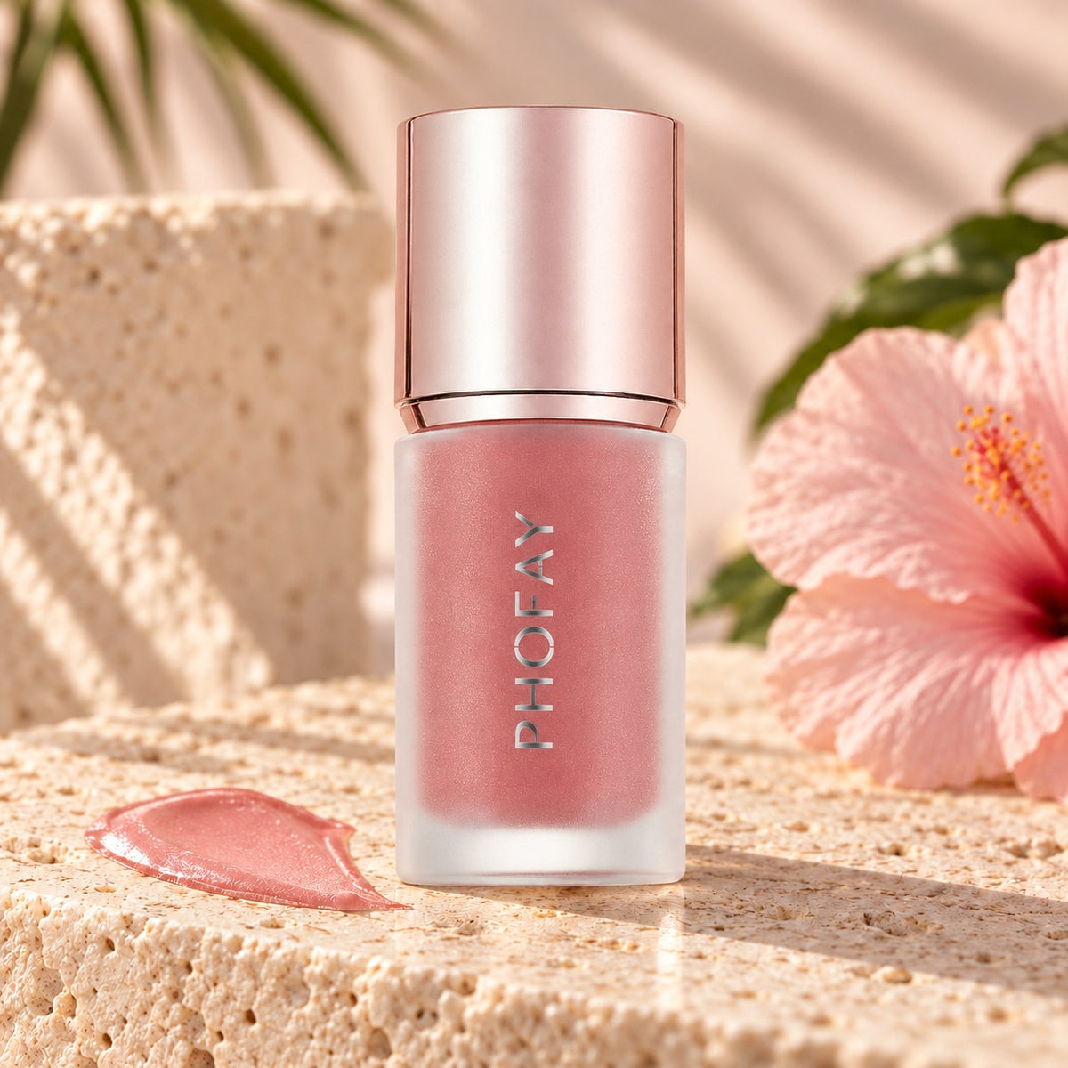 PHOFAY Mousse Liquid Blush in Rose